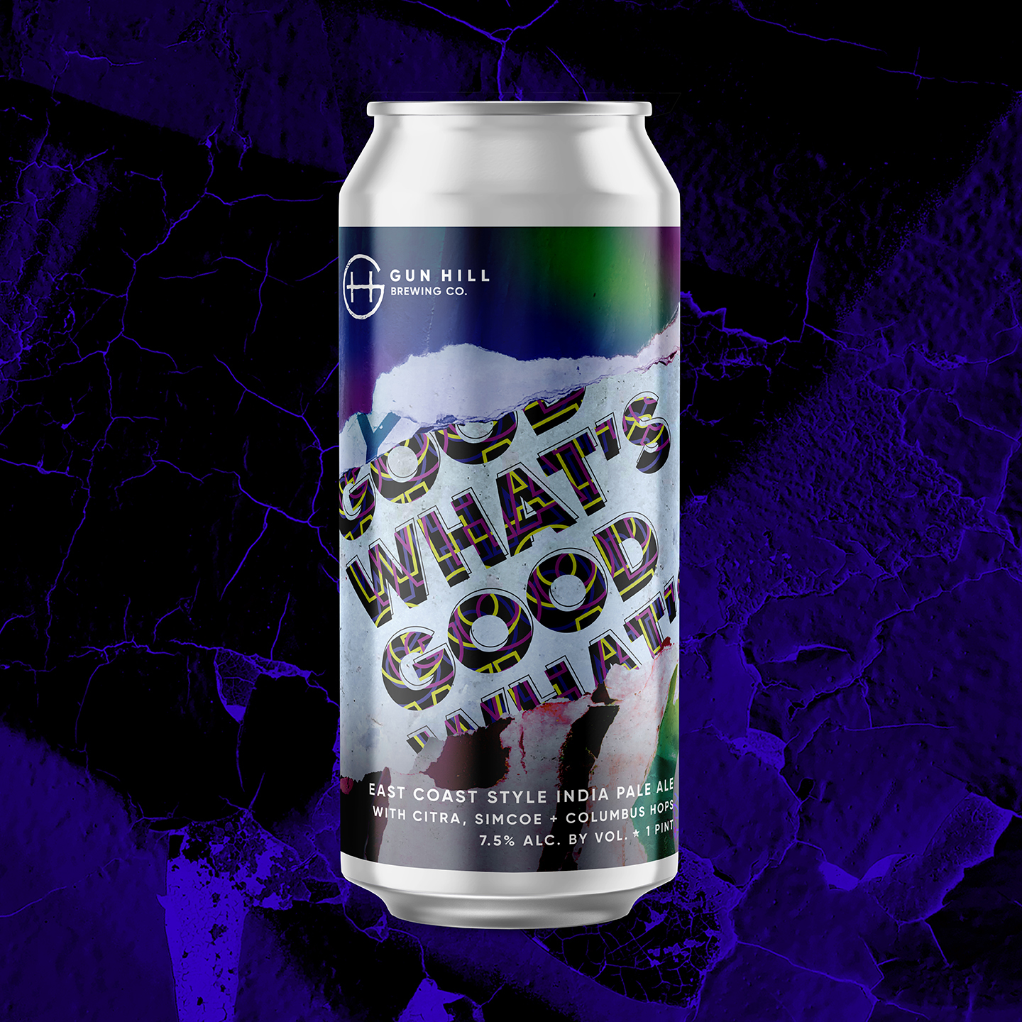 Photo of Gun Hill What's Good? beer Label