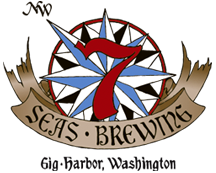 7 Seas Harvest Ale beer Label Full Size