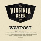 Virginia Beer Co. Waypost: Green beer
