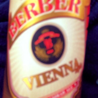Cerveceria Berber Vienna Lager beer Label Full Size
