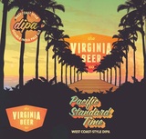 Virginia Beer Co. Pacific Standard Time beer