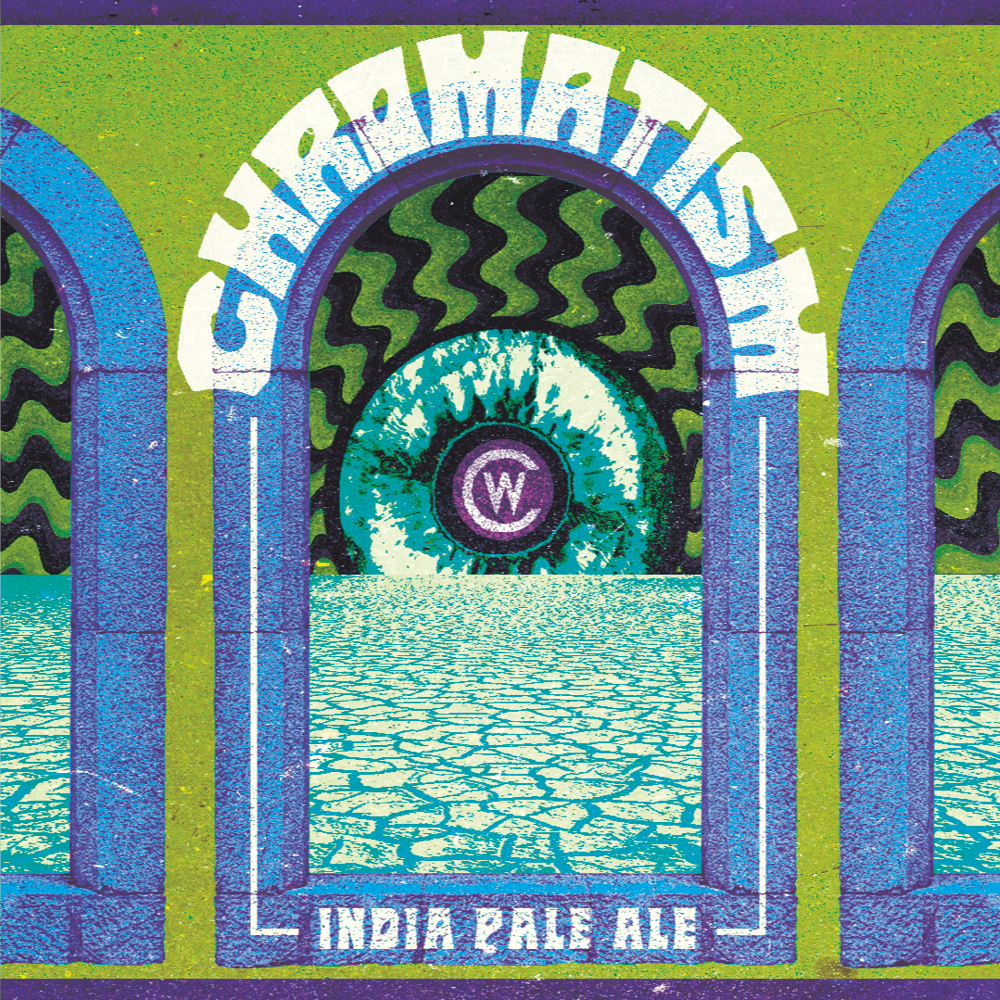 Counter Weight Chromatism beer Label Full Size