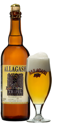 Allagash Tripel Reserve Batch #192 beer Label Full Size