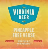 Virginia Beer Co. Pineapple Free Verse beer
