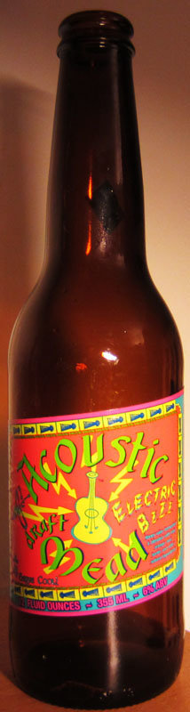 Acoustic Electric BzZz beer Label Full Size