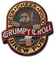 Grumpy Troll Harvest Moon beer Label Full Size