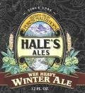 Hale's Wee Heavy Winter Ale Nitro beer Label Full Size