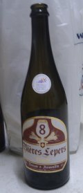 Lepers 8 Blonde beer Label Full Size