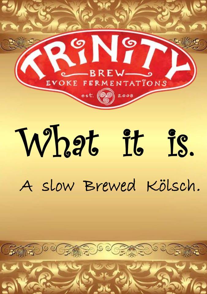 Trinity What It Is! beer Label Full Size