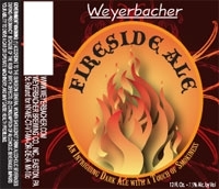 Weyerbacher Fireside Ale beer Label Full Size