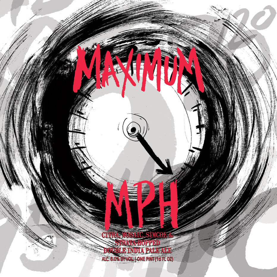 Hop Butcher for the World Maximum MPH beer Label Full Size