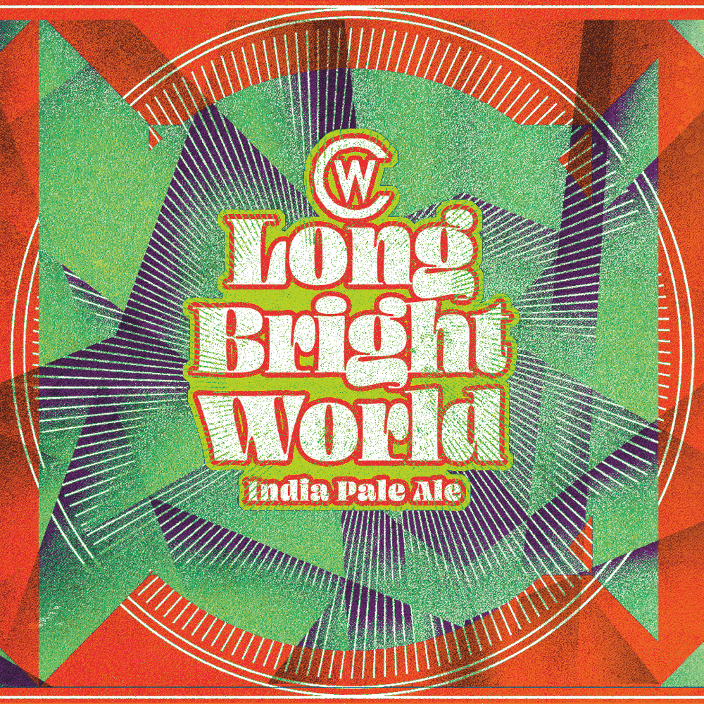 Counter Weight Long Bright World beer Label Full Size