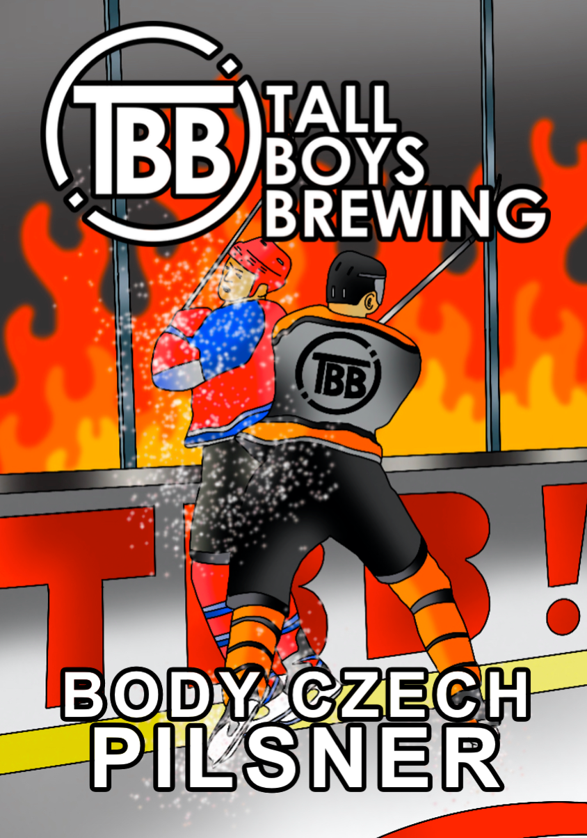 TBB Body Czech Pilsner beer Label Full Size
