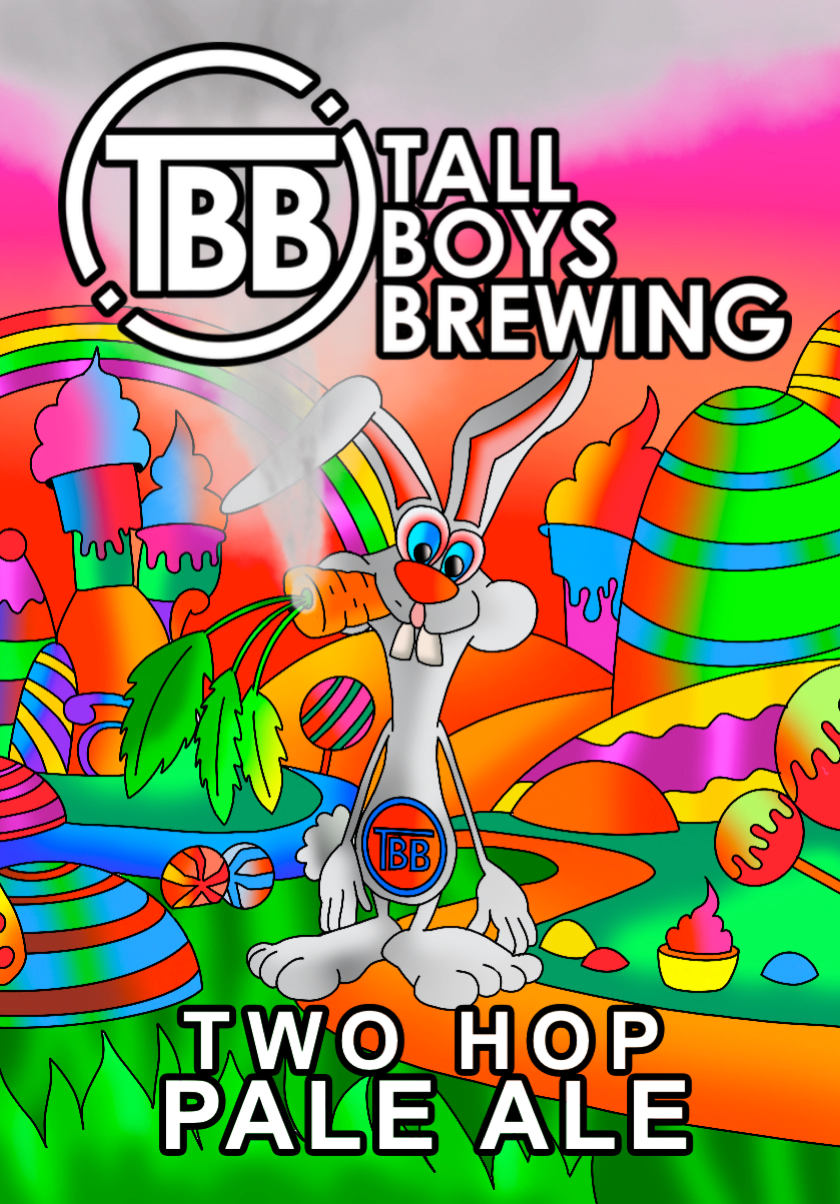TBB Two Hop Pale Ale beer Label Full Size