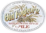 Anchor Old Foghorn 2011 beer Label Full Size