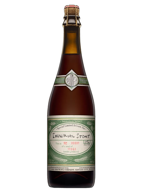 Boulevard Imperial Stout 2013 beer Label Full Size