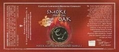 Captain Lawrence Smoke From The Oak Imperial Porter (Apple Brandy Barrel) beer Label Full Size