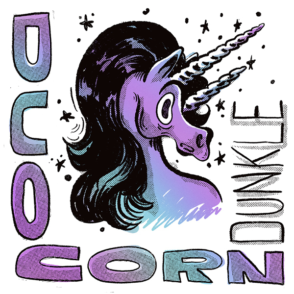 Gnarly Barley Duocorn Dunkel beer Label Full Size