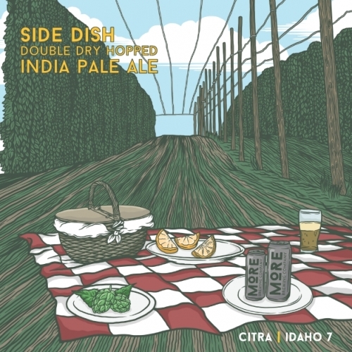 More Side Dish beer Label Full Size