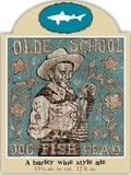 Dogfish Head Olde School 2013 beer Label Full Size