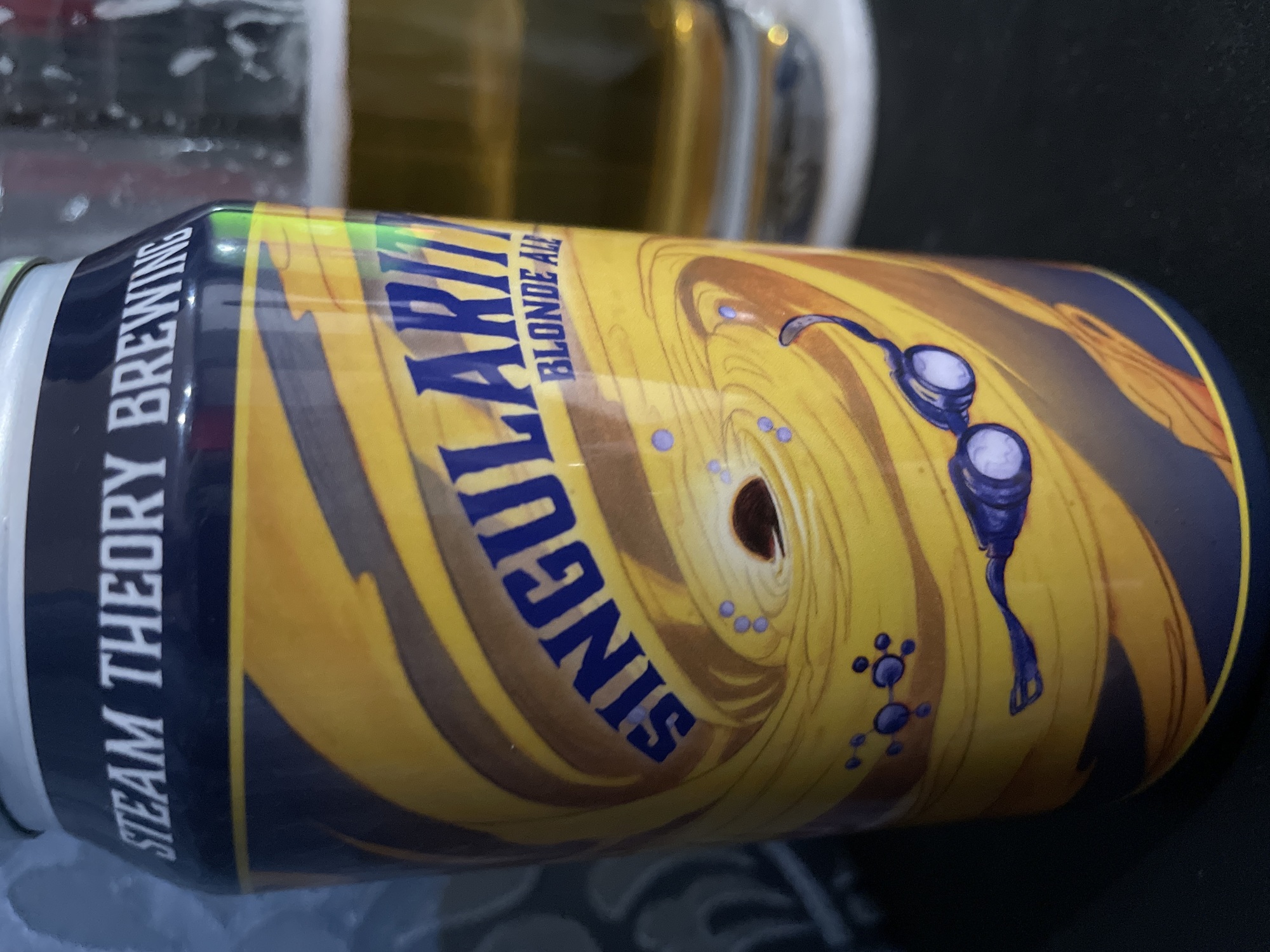 Steam Theory Singularity beer Label Full Size