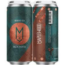 Maplewood Bended Sea beer Label Full Size