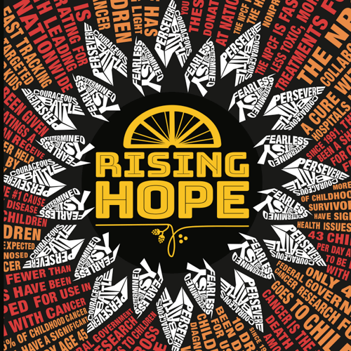 Counter Weight Rising Hope beer Label Full Size