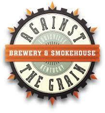Against The Grain Roasted Garlic Stout beer Label Full Size