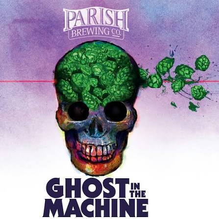 Parish Ghost in The Machine beer Label Full Size