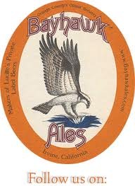 Bayhawk Hefeweizen beer Label Full Size