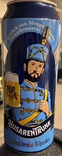 Schlossbrauerei Rheder Husaren-Trunk beer Label Full Size