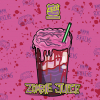 450 North SLUSHY XXL Zombie Juice beer Label Full Size