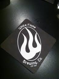 White Flame Double Tap Pale Ale beer Label Full Size