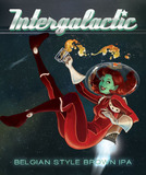 Figure Eight Intergalactic Belgian Brown IPA beer