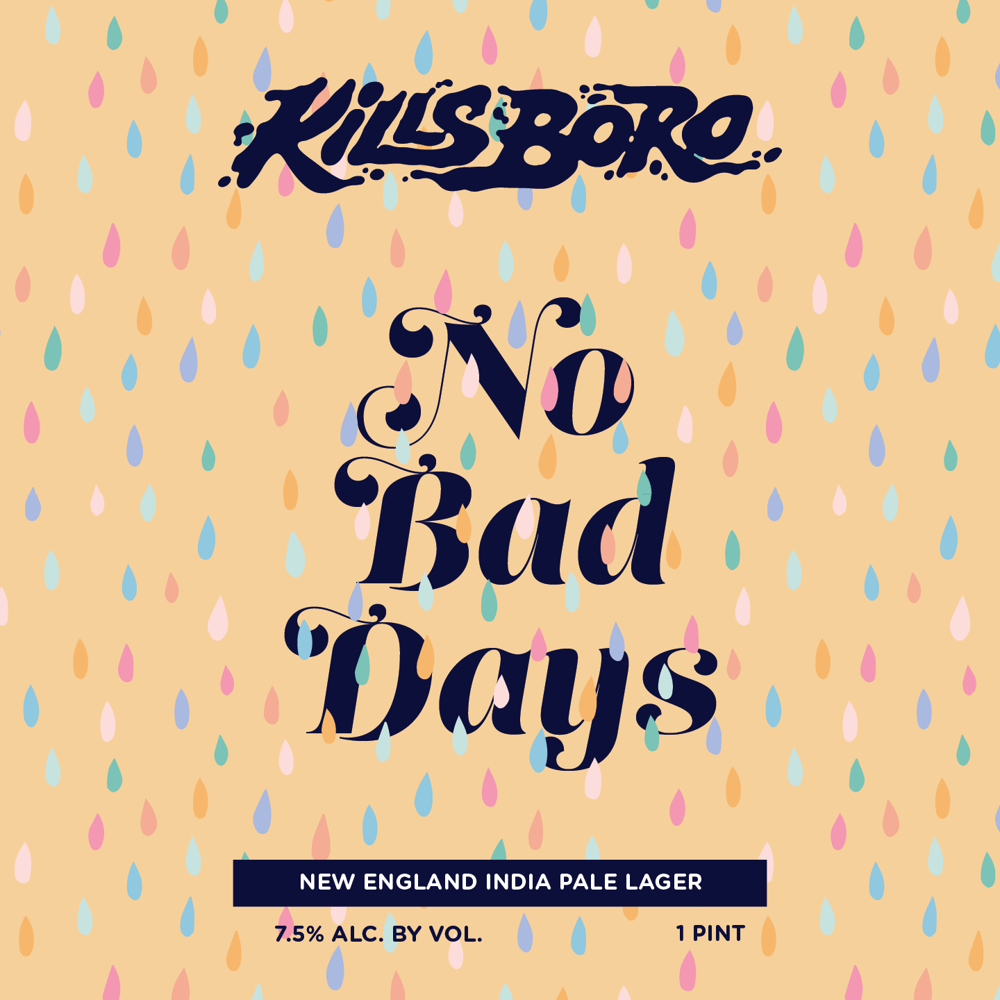 Kills Boro No Bad Days beer Label Full Size