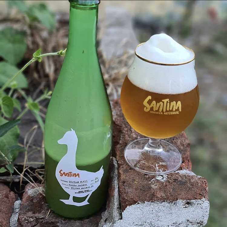 Santina SIRIUS 8.611 beer Label Full Size