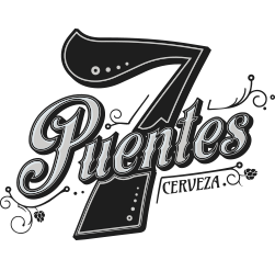 7 Puentes MOSAIC APA beer Label Full Size