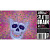 Axe & Arrow Splatter Brain beer Label Full Size