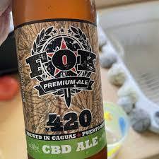 FOK 420 CBD beer Label Full Size