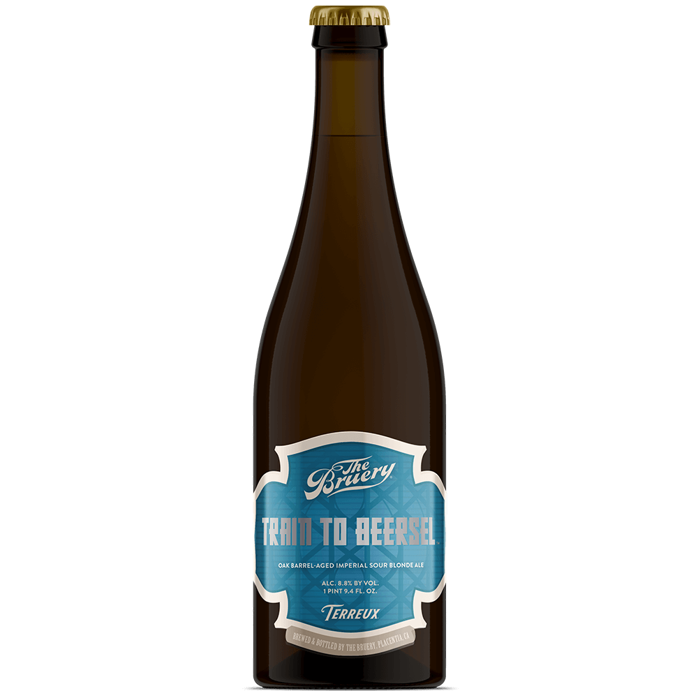 Bruery Train To Beersel beer Label Full Size