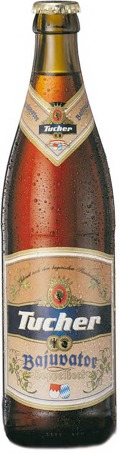 Tucher Bräu Bajuvator Doppelbock beer Label Full Size