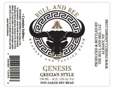 The Bull and Bee Genesis: Dry Mead wine