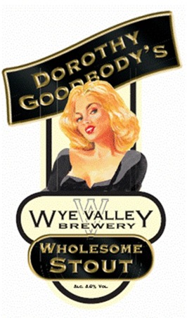 Wye Valley Dorothy Goodbodys Wholesome Stout beer Label Full Size