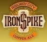 Railway City Iron Spike Copper beer Label Full Size
