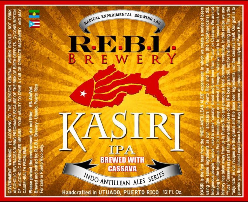 REBL Kasiri beer Label Full Size