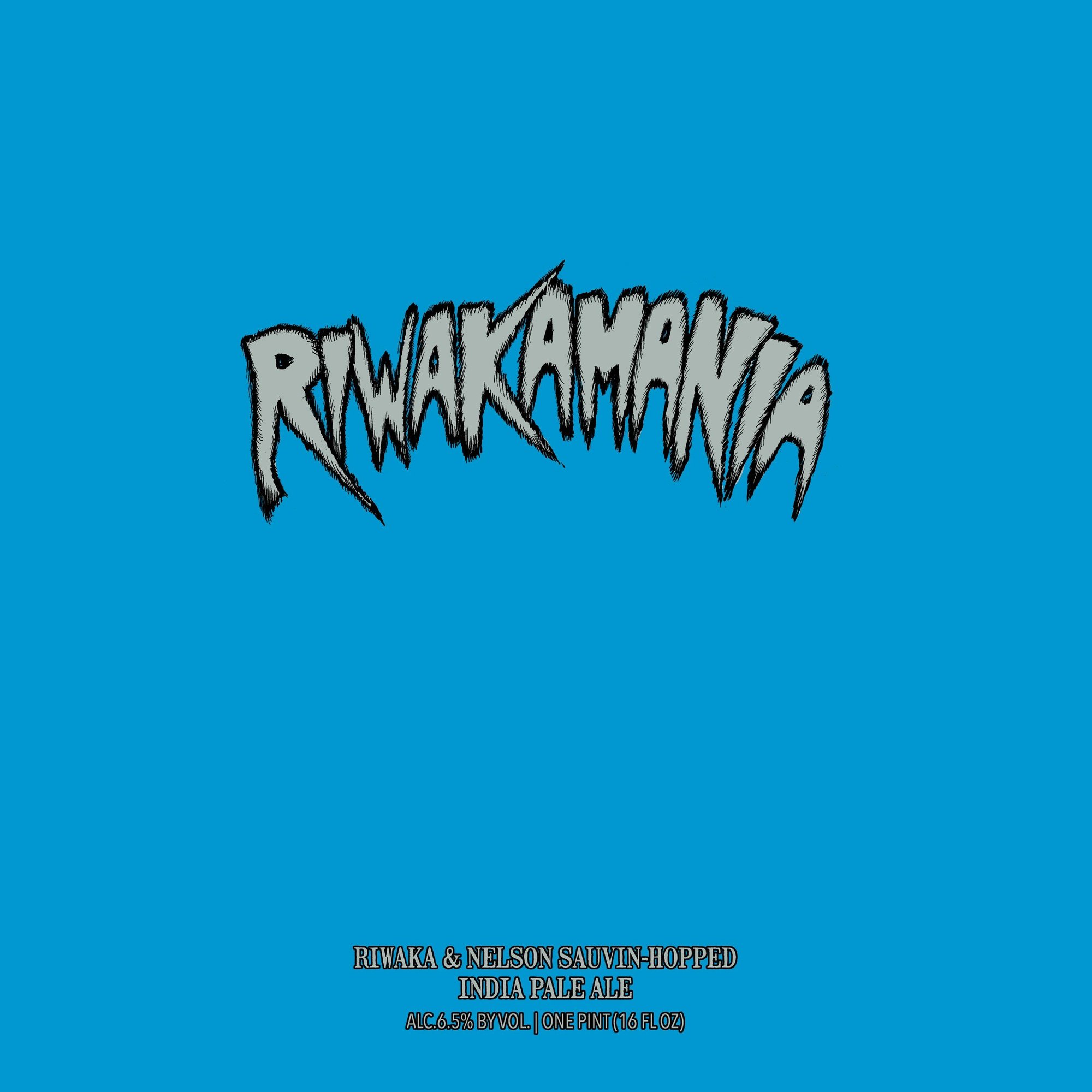 Hop Butcher for the World Riwakamania (Nelson Sauvin) beer Label Full Size