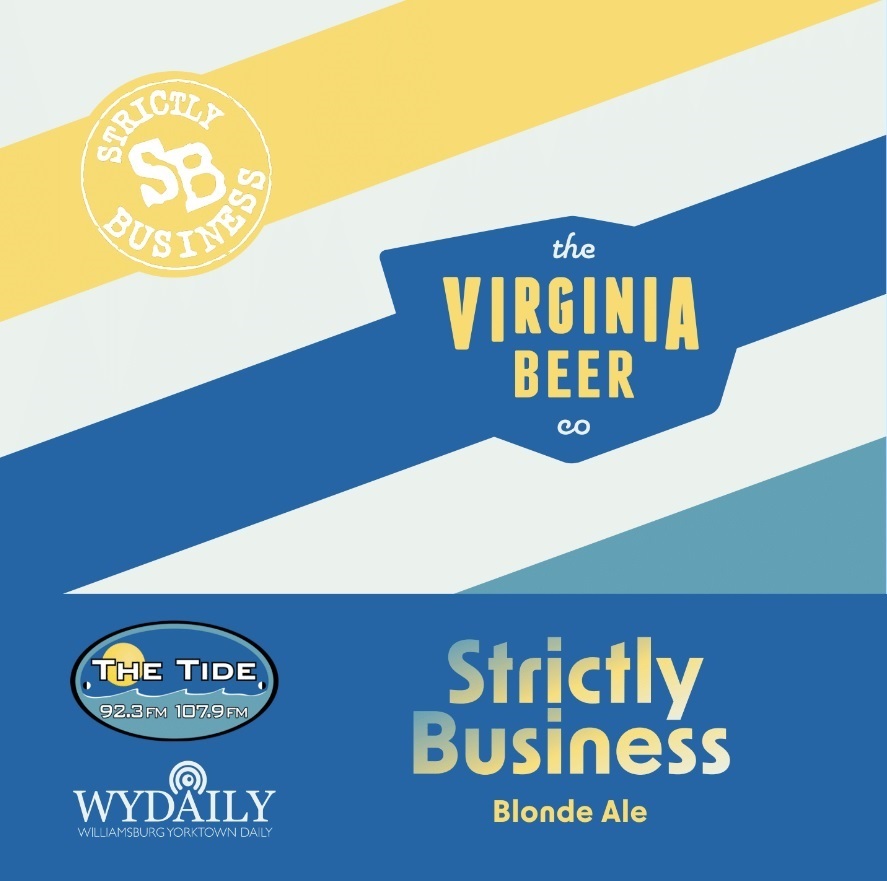 Virginia Beer Co. Strictly Business [Spring '22] beer Label Full Size