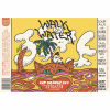 Fat Orange Cat + Skygazer Walk On Water Two beer Label Full Size