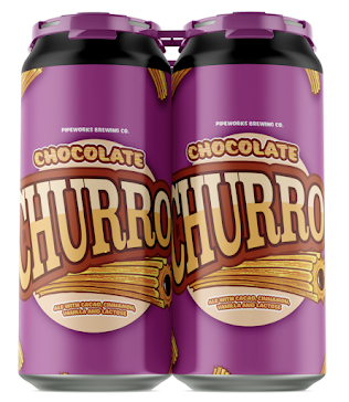 Pipeworks Chocolate Churro beer Label Full Size
