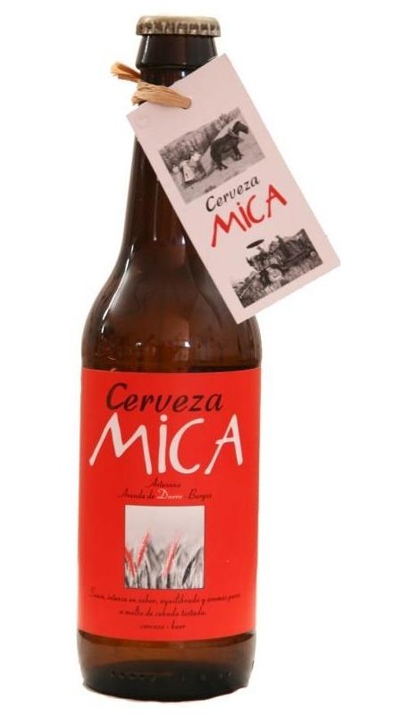 Mica Cuarzo Ale beer Label Full Size